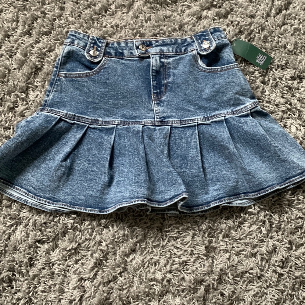 Wild fable denim skirt with tag